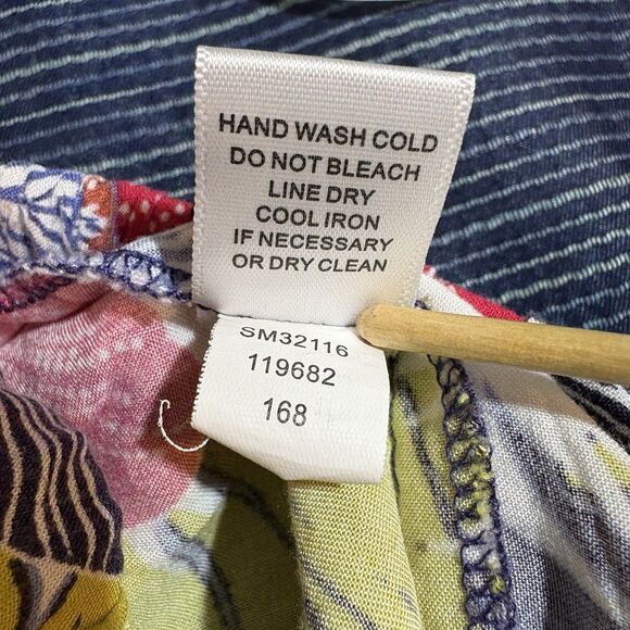 Melissa Paige Pants Womens XL Floral Wide Leg Boho Resort Stretch Comfort - Picture 11 of 15